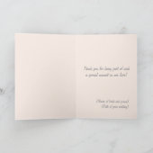 Trouw Trouwkaartjes Bedankkaart (Binnen)