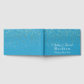 Trouw Turquoise Blauw Gastenboek (Volledig)