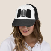 Trouw Tuxedo Vader van de Bruidegom Hoed Muts Trucker Pet (In situ)