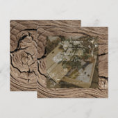 trouw uitnodiging (Voorkant / Achterkant)