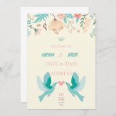 Trouw uitnodiging (Voorkant / Achterkant)