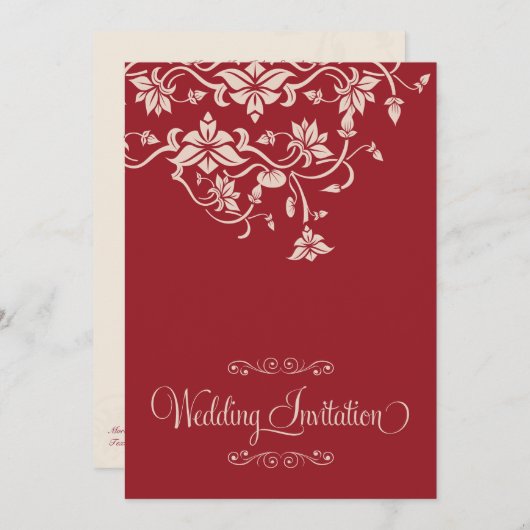 Trouw Uitnodiging (Voorkant / Achterkant)