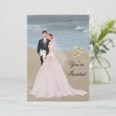 Trouw Uitnodiging (Staand voorkant)