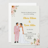 Trouw Uitnodiging (Voorkant / Achterkant)