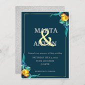 trouw uitnodiging (Voorkant / Achterkant)