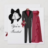 Trouw Uitnodiging (Voorkant / Achterkant)