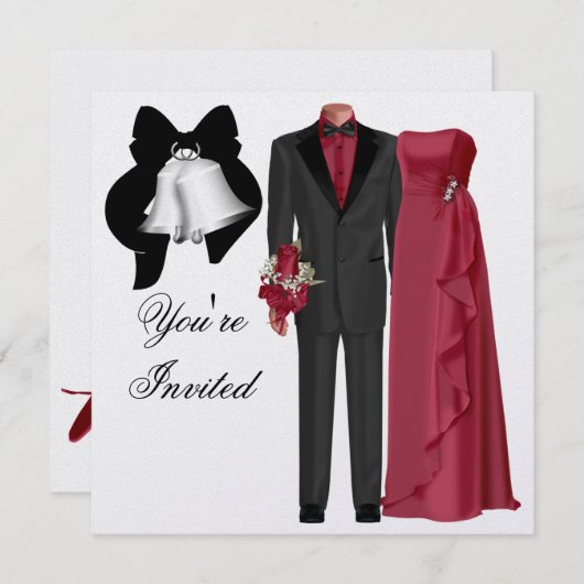 Trouw Uitnodiging (Voorkant / Achterkant)