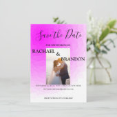 trouw uitnodiging (Staand voorkant)