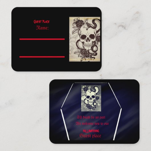 Trouw uitnodiging (Voorkant / Achterkant)