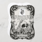 trouw uitnodiging (Voorkant / Achterkant)