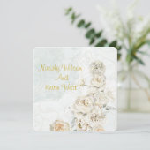 trouw uitnodiging (Staand voorkant)