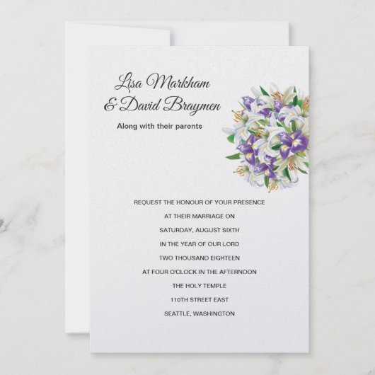 Trouw Uitnodiging (Voorkant)