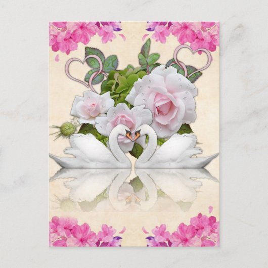 Trouw Uitnodiging Briefkaart (Voorkant)