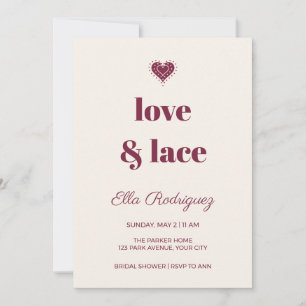 Trouw Uitnodiging Editorial Love and Lace Bruidsfe