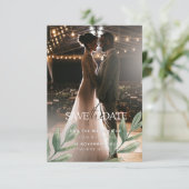 Trouw uitnodiging - modern stijlvol en klassiek (Staand voorkant)