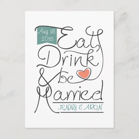 Trouw uitnodiging ontwerp (Voorkant)