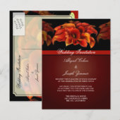 Trouw Uitnodiging Postkaarten Briefkaart (Voorkant / Achterkant)