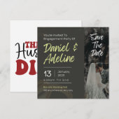 Trouw Uitnodiging Save The Dates (Voorkant / Achterkant)