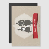 Trouw Uitnodiging V.02 Magnetische Uitnodiging (Voorkant / Achterkant)