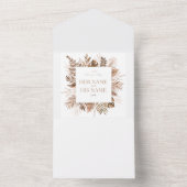 Trouw Uitnodigingskaart All In One Uitnodiging (Binnen)