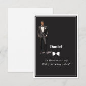Trouw Usher Uitnodiging (Voorkant / Achterkant)