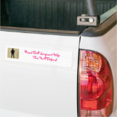 Trouw van een borstbeeld Sergeant Bumpersticker (Op Truck)