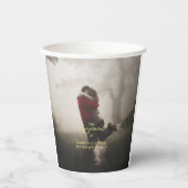 Trouw Verloof Feestje Toevoegen Foto Papieren Beke Bekers (Voorkant)