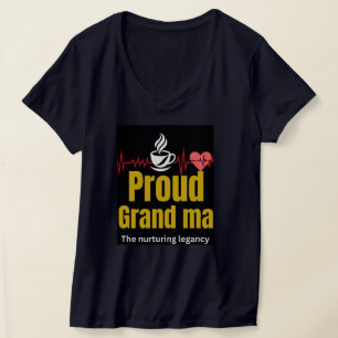 Trouw verpleegster oma bijpassend T-shirt RN Fam