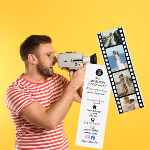 Trouw Videograaf Filmstrook Visitekaartje