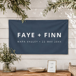 Trouw Vinyl Banner | Ontvangst Achtergrond Bord