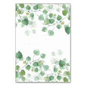 Trouw Waterkleur Bladeren Kaart (Achterkant)