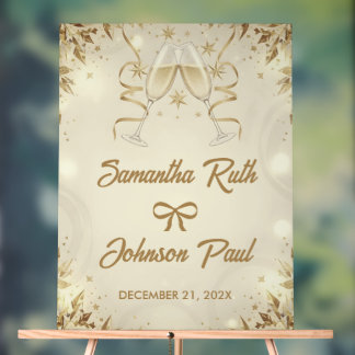 Trouw Welkom Acrylaat Bord Premium Script