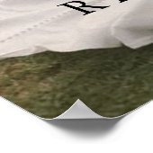 Trouw Welkom Bord Poster met Foto (Hoek)