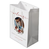 Trouw Welkom Foto Cadeautas (Achterkant Gekanteld)