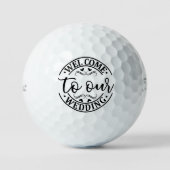 Trouw Welkom Golfballen (Voorkant)