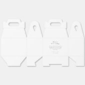 Trouw Welkom Weekend Hotel Reis Cadeau Box Bedankdoosjes (Ongevouwen)