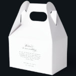 Trouw Welkom Weekend Hotel Reis Cadeau Doos Bedankdoosjes<br><div class="desc">Onze huwelijksweekend hotelcadeausets zijn perfect om uw gasten enkele benodigdheden voor hun verblijf na te laten. Dit item maakt deel uit van onze Goldie-collectie G100,  bekijk onze winkel voor bijpassende producten.</div>