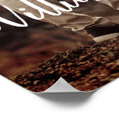 Trouw welkomstbord met foto poster (Hoek)