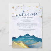 Trouw Welkomstbrief & Reisplan voor Gouden Berg Kaart (Voorkant)