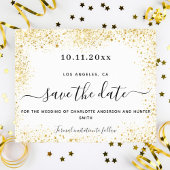 Trouw witte goud glitters budget bewaar datum