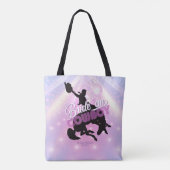 Trouw ze Cowboy Bachelorette v2 Team Bruid ID928 Tote Bag (Achterkant)