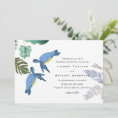 Trouw Zeeschildpadden Blauw Geel (Staand voorkant)