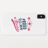 Trouw zijn aan het verpleegstersberoep Case-Mate iPhone case (Achterkant (horizontaal))