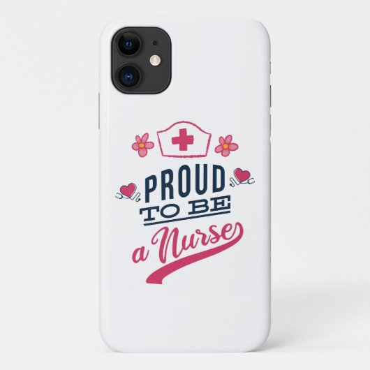 Trouw zijn aan het verpleegstersberoep Case-Mate iPhone case (Achterkant)