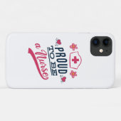 Trouw zijn aan het verpleegstersberoep Case-Mate iPhone case (Achterkant (horizontaal))