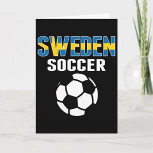 Trouw Zweden Voetbalfans Shirt - Steun Zweeds voet Kaart