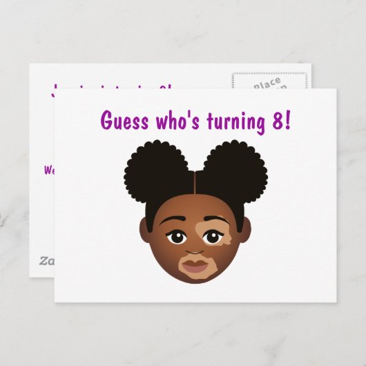 #TrouwAanMijnNatuurlijkeIk Kies-Mijn-Huidskleur Ve Briefkaart (Voorkant / Achterkant)