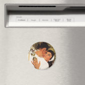 Trouwaanzoek in vintage stijl, Liefde en Romantiek Magneet (Insitu (Vaatwasser))