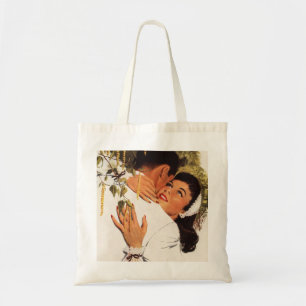 Trouwaanzoek in vintage stijl, Liefde en Romantiek Tote Bag