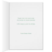 Trouwacceptatie Kaart Butterfly Hearts (Binnen (Rechts))